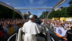 W wydarzeniach z Papieżem w Hiszpanii uczestniczą tłumy