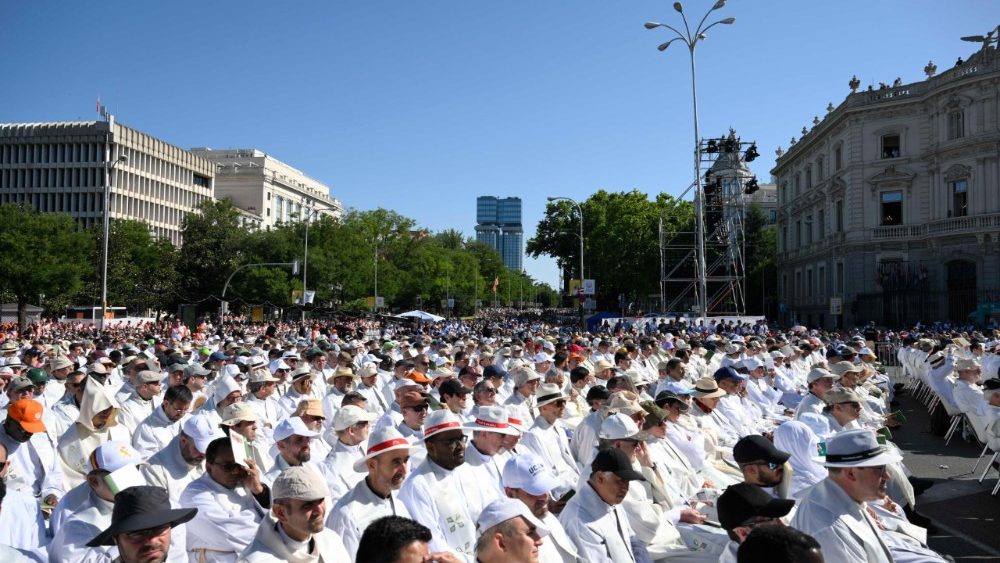 Mše svatá na Plaza de Cibeles, Madrid, 7. 6. 2026
