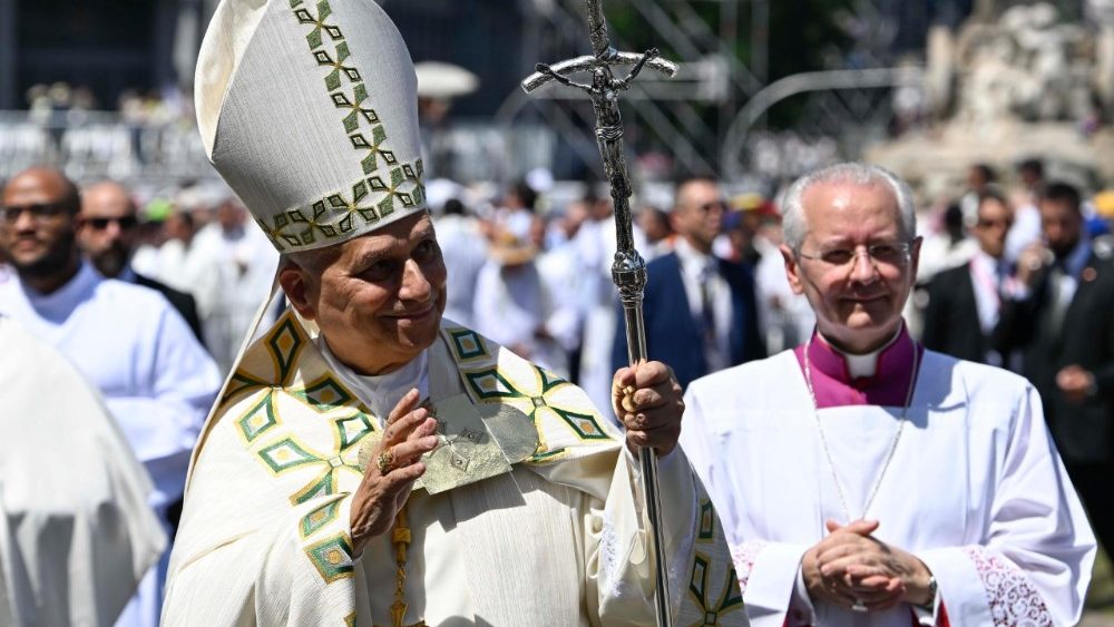 Papst Leo am 7. Juni 2026 in Madrid  (Vatican Media)
