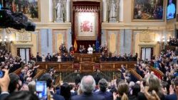 Pope Leo had an audience with members of the Spanish Parliament on Monday June 8