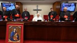 2026.06.08 Viaggio Apostolico in Spagna - Incontro con i Vescovi della Spagna