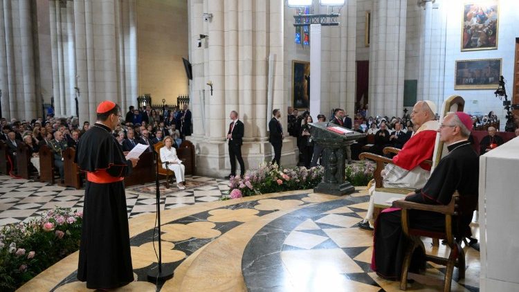 Le parole di benvenuto del cardinale arcivescovo metropolita di Madrid, Jos&eacute; Cobo Cano