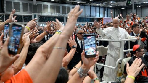 Papst trifft freiwillige Helfer in Madrid: Wortlaut