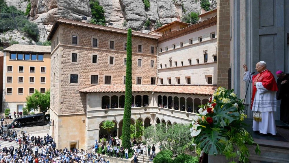 Im katalanischen Benediktinerkloster von Montserrat