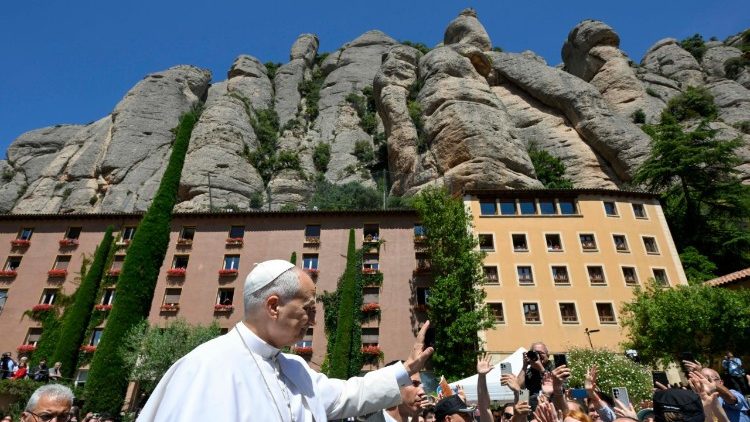 Bei der Abtei Montserrat