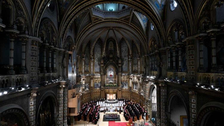 Beim Rosenkranz in Montserrat