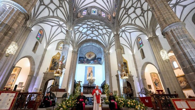 Setk&aacute;n&iacute; s biskupy, kněž&iacute;mi, j&aacute;hny, řeholn&iacute;ky, řeholnicemi, seminaristy a pastoračn&iacute;mi pracovn&iacute;ky, 11. 6. 2026