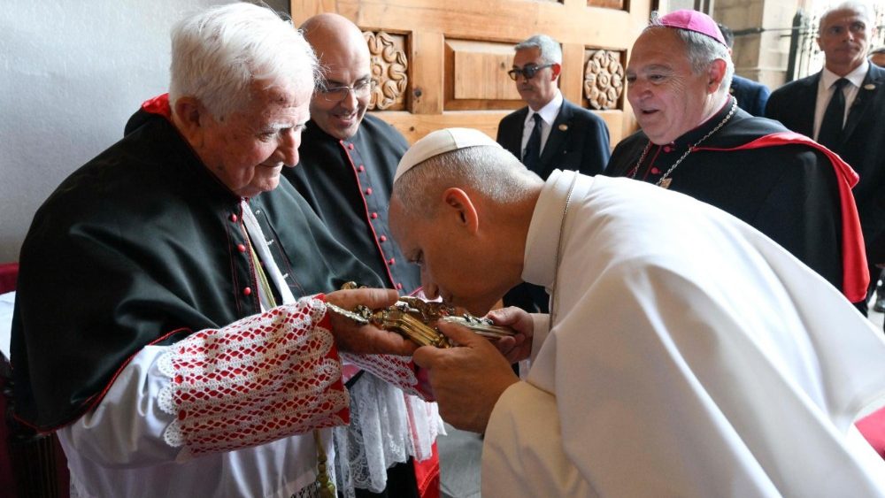 Setkání s biskupy, kněžími, jáhny, řeholníky, řeholnicemi, seminaristy a pastoračními pracovníky, 11. 6. 2026
