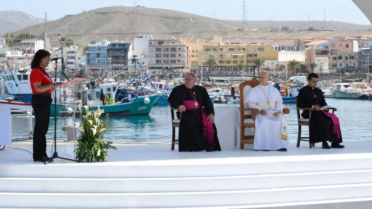  Mar&iacute;a Reyes Alem&aacute;n Cruz, voluntaria de C&aacute;ritas Diocesana de Canarias y responsable de la parroquia de San Juan Ap&oacute;stol y Evangelista 