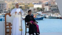 2026.06.11 Viaggio Apostolico in Spagna - Incontro con le realta' di accoglienza dei migranti