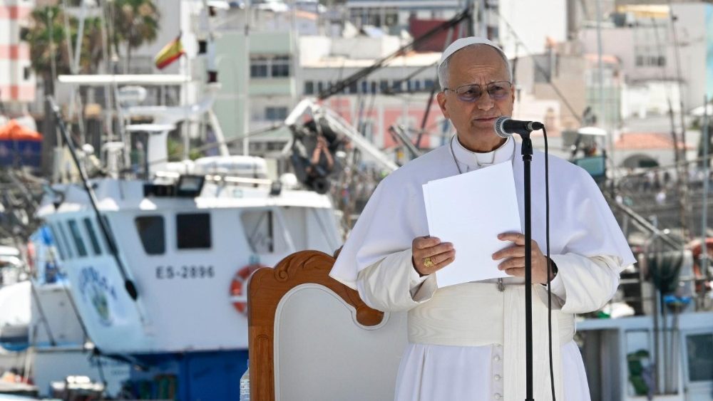 2026.06.11 Viaggio Apostolico in Spagna - Incontro con le realta' di accoglienza dei migranti