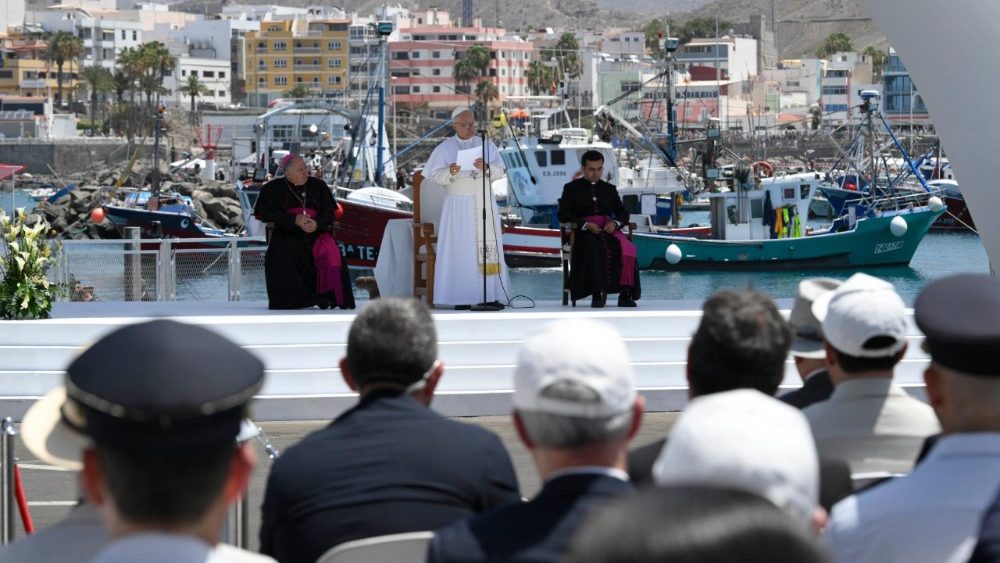 2026.06.11 Viaggio Apostolico in Spagna - Incontro con le realta' di accoglienza dei migranti