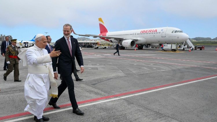 2026.06.12 Viaggio Apostolico in Spagna - Partenza per Roma 