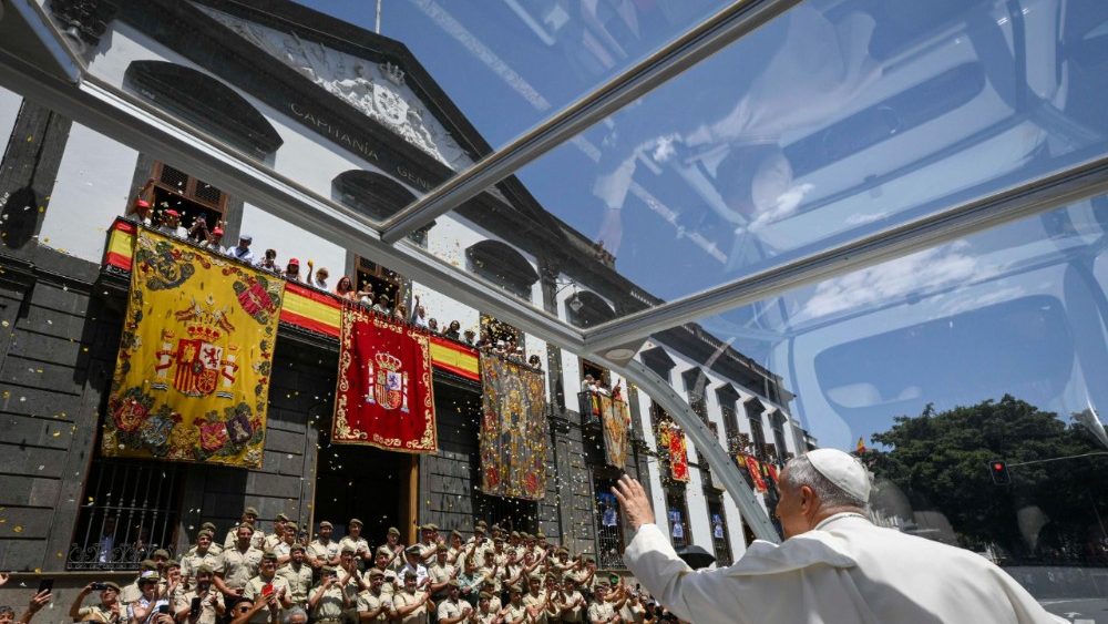 Mše svatá v přístavu Santa Cruz na Tenerife, 12. 6. 2026