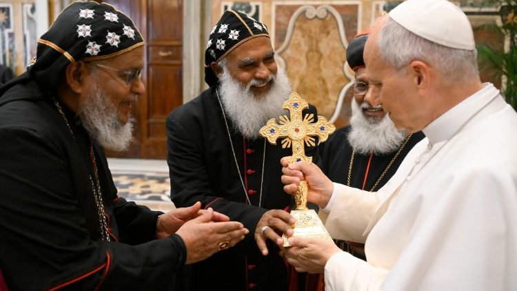 Pope Leo met with a delegation of the Syro-Malankara Catholic Church 