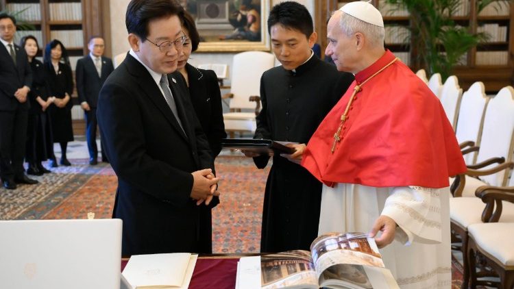 Prezydent Korei Lee Jae Myung rozmawiał z Leonem XIV m.in. o ŚDM w Seulu