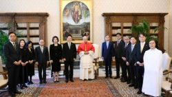 Lev XIV. s jihokorejskou delegací