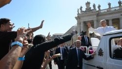 Pope Leo XIV at Wednesday General Audience