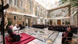 L'udienza del Papa con i partecipanti all'assemblea plenaria della Roaco