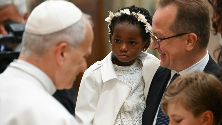 Papst Leo XIV. bei der Audienz f&uuml;r die Hilfswerke f&uuml;r die Orientalischen Kirchen (ROACO)Papst Leo XIV. bei der Audienz f&uuml;r die Hilfswerke f&uuml;r die Orientalischen Kirchen (ROACO)