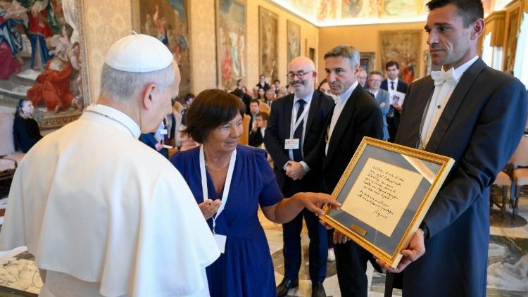 Le Pape a re&ccedil;u en audience les membres de la Fondation J&eacute;r&ocirc;me Lejeune.