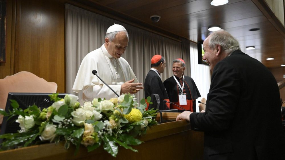 Leon al XIV-lea la încheierea consistoriului extraordinar din 26-27 iunie 2026 în Aula Nouă a Sinodului din Cetatea Vaticanului