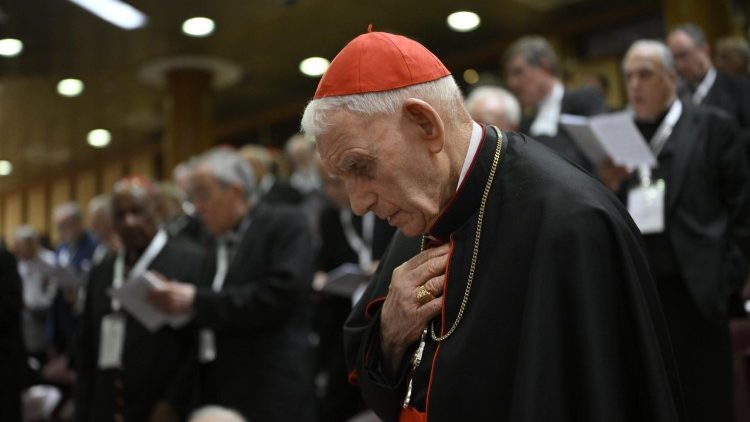 I cardinali presenti al Concistoro