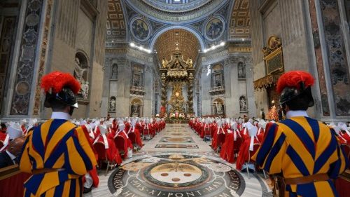 Papež na praznik sv. Petra in Pavla: Bodimo apostoli in graditelji enosti, služabniki resnice v ljubezni