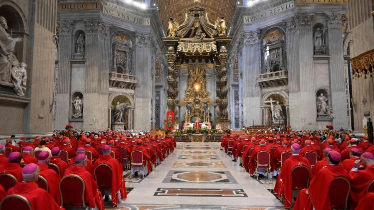 I concelebranti alla Messa