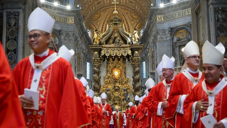 2026.06.29 Santa Messa nella SolennitÃ  dei SS Pietro e Paolo con la benedizione e lâ  imposizione dei Palli ai nuovi Arcivescovi Metropoliti