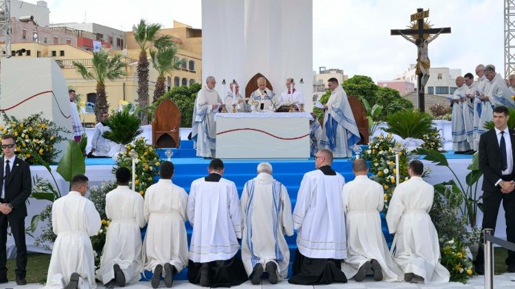 Pastoračn&aacute; n&aacute;všteva na Lampeduse