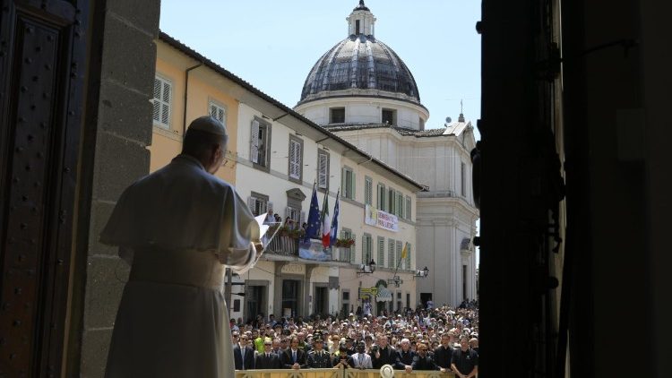 Angelus i Castelgandolfo 12. juli 2026