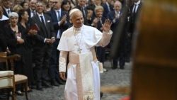 Koncert odbył się na dziedzińcu Pałacu Apostolskiego w Castel Gandolfo