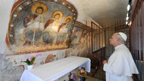 Leone XIV in visita al Santuario di Vallepietra: Dio non ci abbandona mai