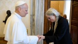 L'udienza di Papa Leone XIV a Patti Smith