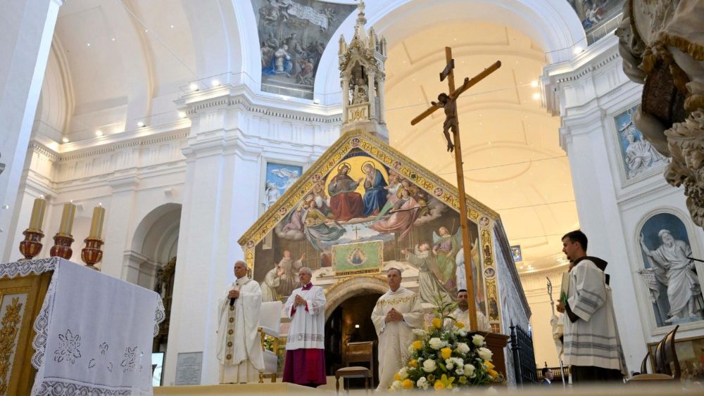 2026.08.06 Visita Pastorale ad Assisi - Basilica di Santa Maria degli Angeli: Celebrazione della Santa Messa
