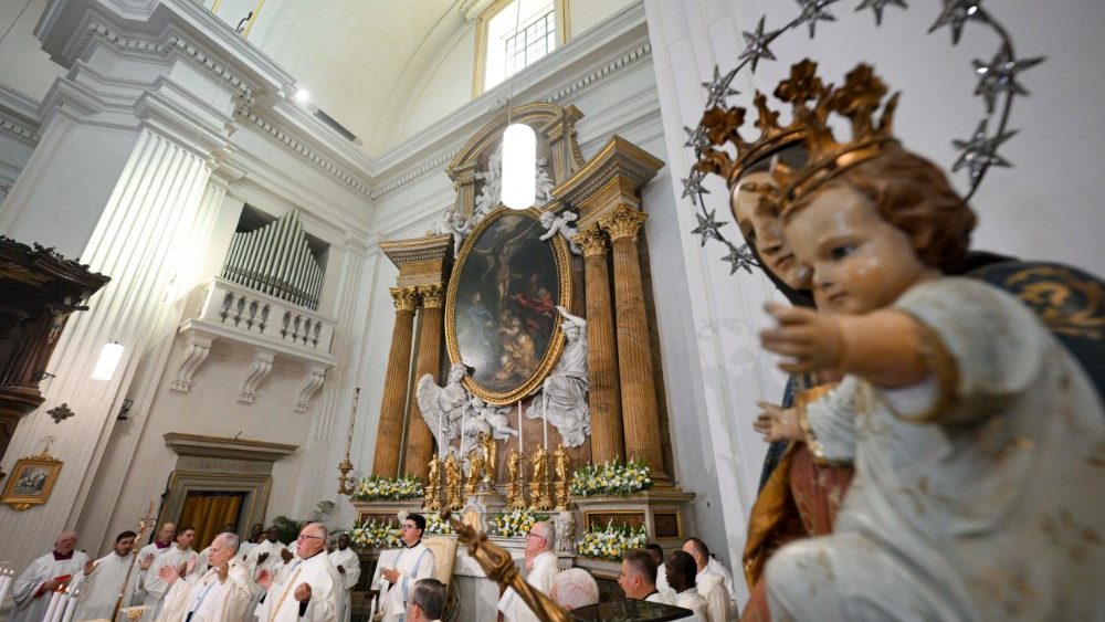 2026.08.15 Santa Messa nella Parrocchia di San Tommaso da Villanova in Castel Gandolfo 