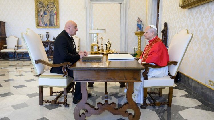 Papa Lav XIV. i libanonski predsjednik Joseph Aoun