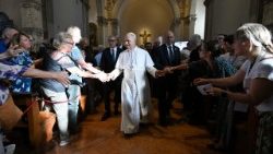 2026.08.22 Visita Pastorale a Rimini - Cattedrale di Rimini - Incontro con ammalati, disabili e poveri assistiti dalla Caritas