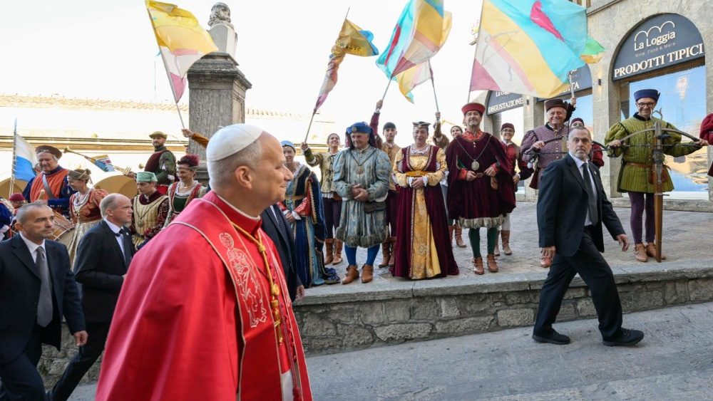 2026.08.22 Visita Pastorale nella Repubblica di San Marino - Piazza della Liberta'