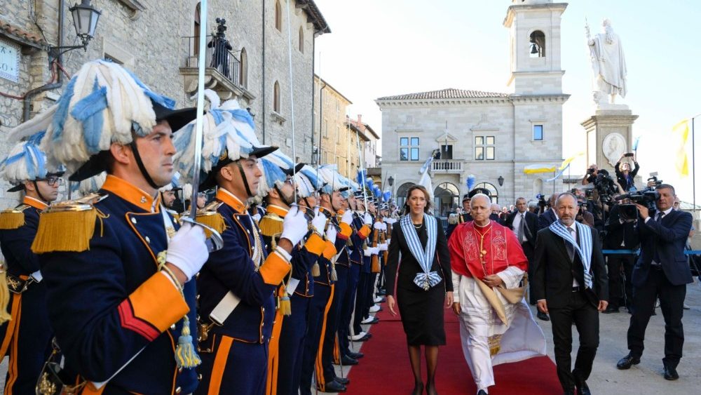 2026.08.22 Visita Pastorale nella Repubblica di San Marino - Piazza della Liberta'