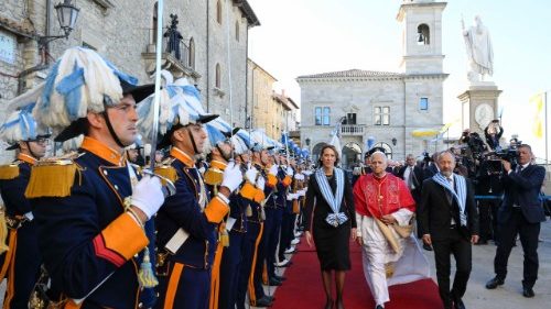Papst in San Marino: F&uuml;r Diplomatie und Multilateralismus