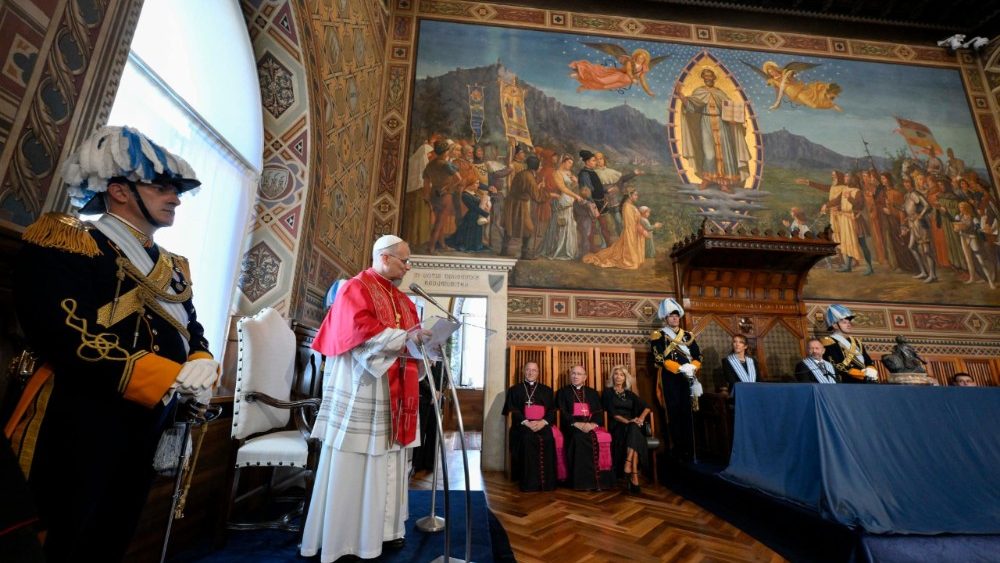2026.08.22 Visita Pastorale nella Repubblica di San Marino - Piazza della Liberta'