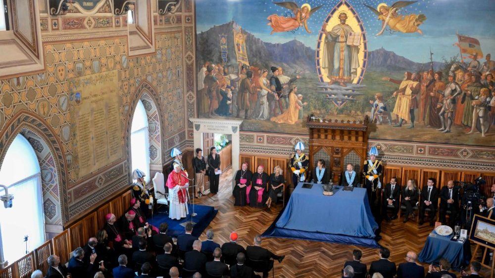 2026.08.22 Visita Pastorale nella Repubblica di San Marino - Piazza della Liberta'