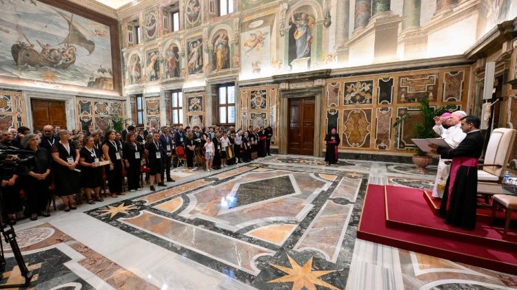 The Pope entrusted the work of the Marsodeto Federation to the protection of Mary