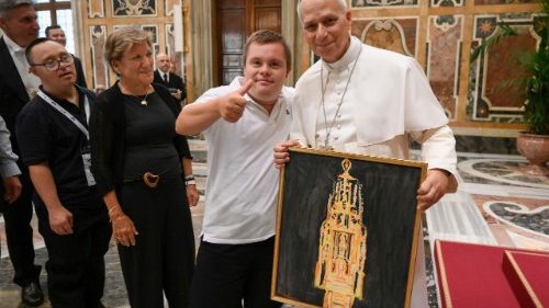 Leo XIV.: Im Leben der Schw&auml;chsten den Blick Christi erkennen