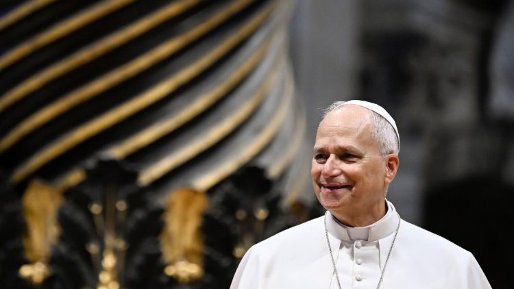 Papst Leo an diesem Mittwoch