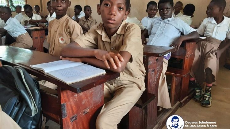 Les élèves du collège Don Bosco à Kara au Togo. 