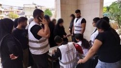 Punkt pomocowy Caritas Libanu