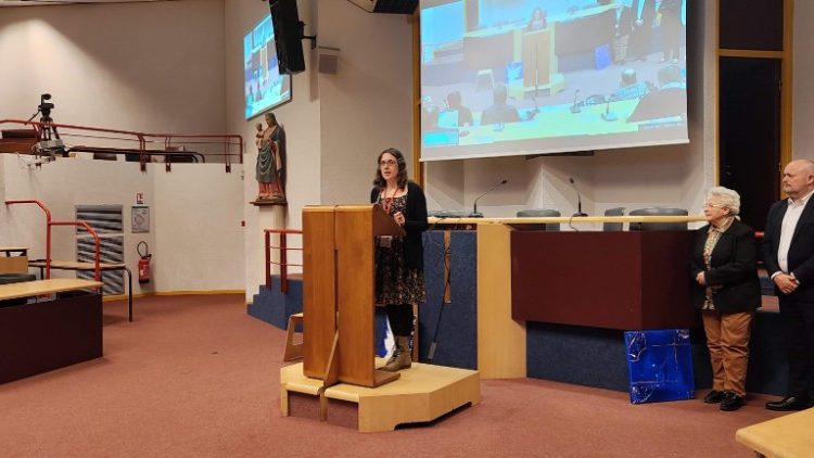 Sarah Christine Bourihane, récipiendaire du prix international Jacques Hamel 2024